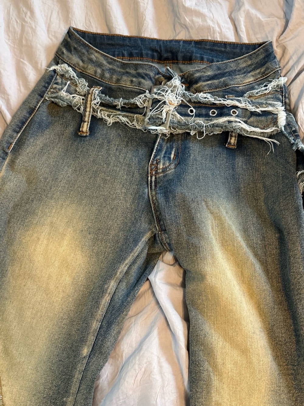 Vintage denim jeans